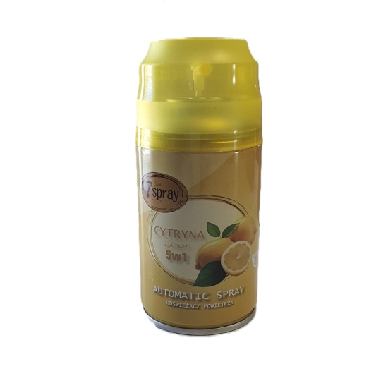 Odświeżacz Wkład zapachowy PREMIUM Lemon 250 ml 7spray
